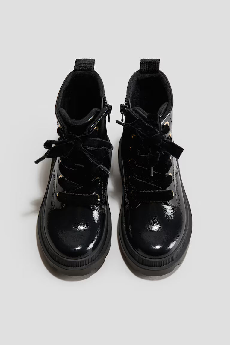 H&M Lace-Up Boots