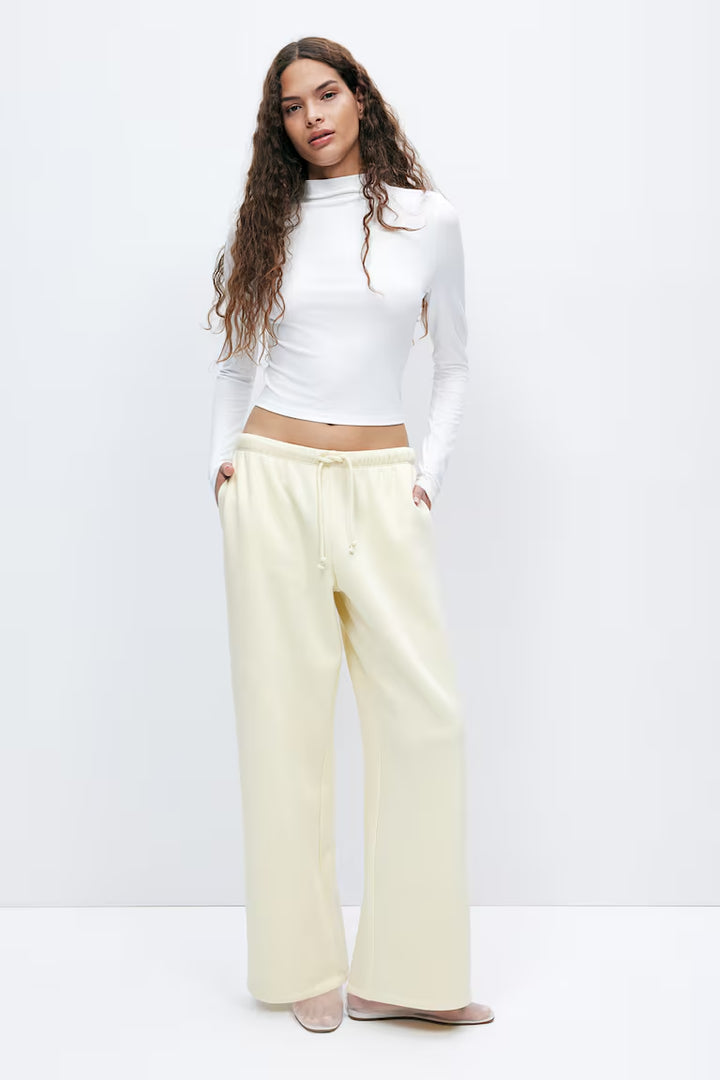 H&M MOCK TURTLENECK TOP