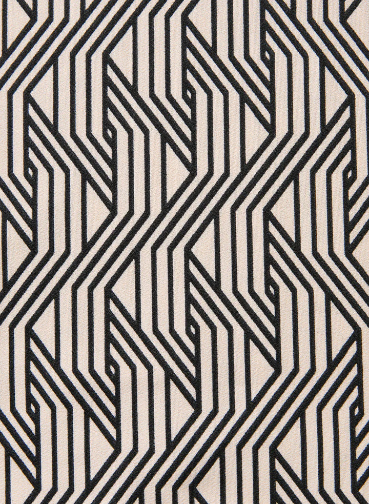 LAURA Geometric Print Top