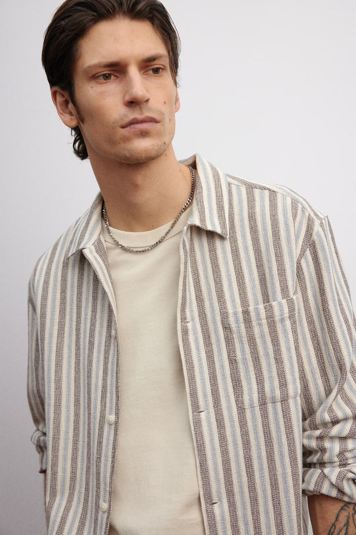 H&M Regular-Fit Textured Shirt
