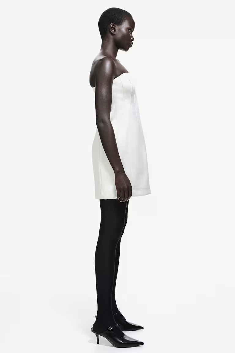 H&M Bandeau Mini Dress