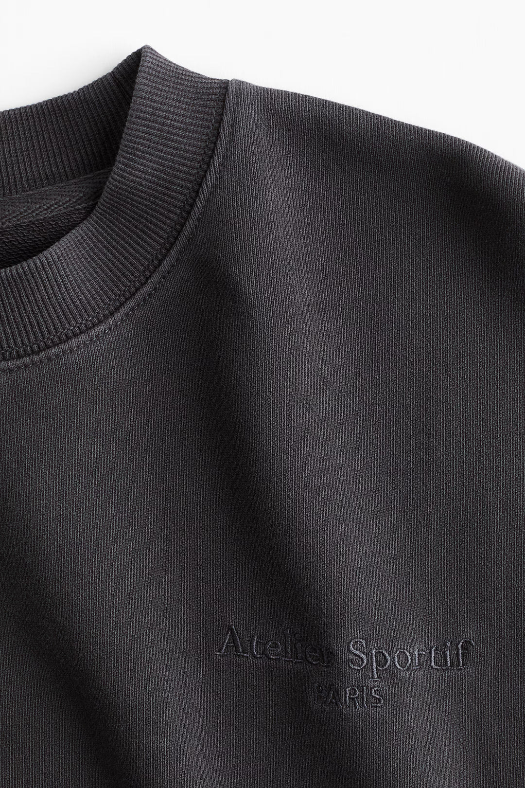 H&M Sweatshirt with Text Motif