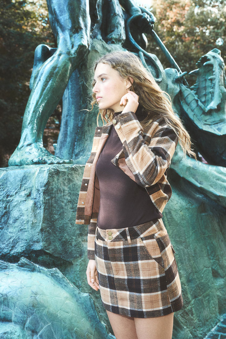H&M Brushed-Finish Jacket