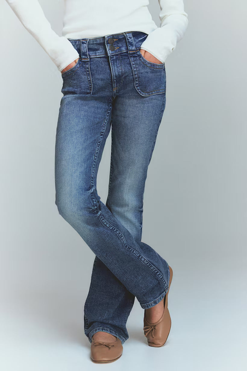 H&M Bootcut Low Jeans