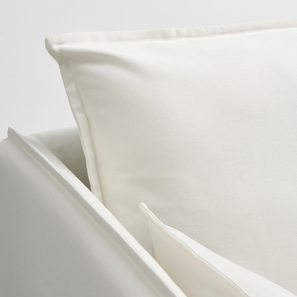 IKEA BACKSÄLEN Loveseat, Blekinge white
