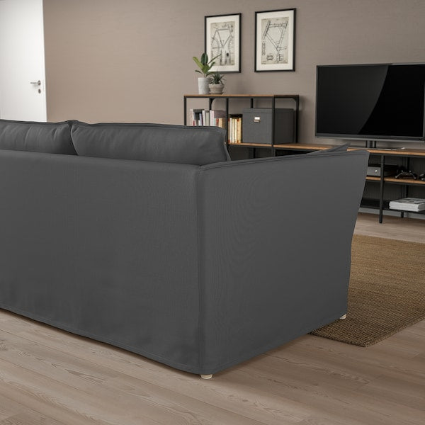 IKEA BACKSÄLEN Loveseat, Hallarp gray