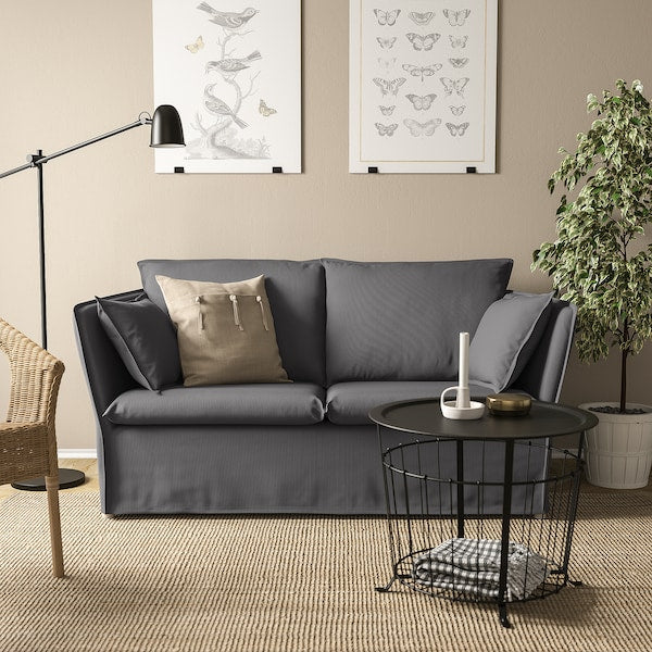 IKEA BACKSÄLEN Loveseat, Hallarp gray