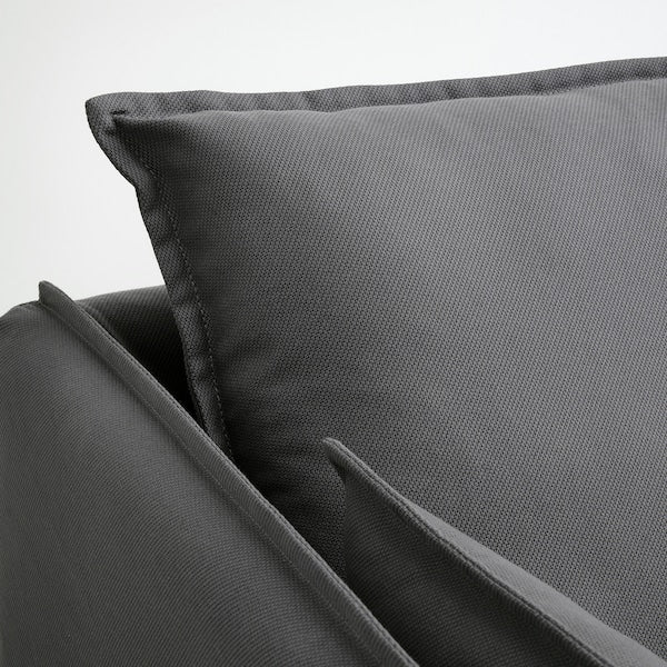 IKEA BACKSÄLEN Loveseat, Hallarp gray