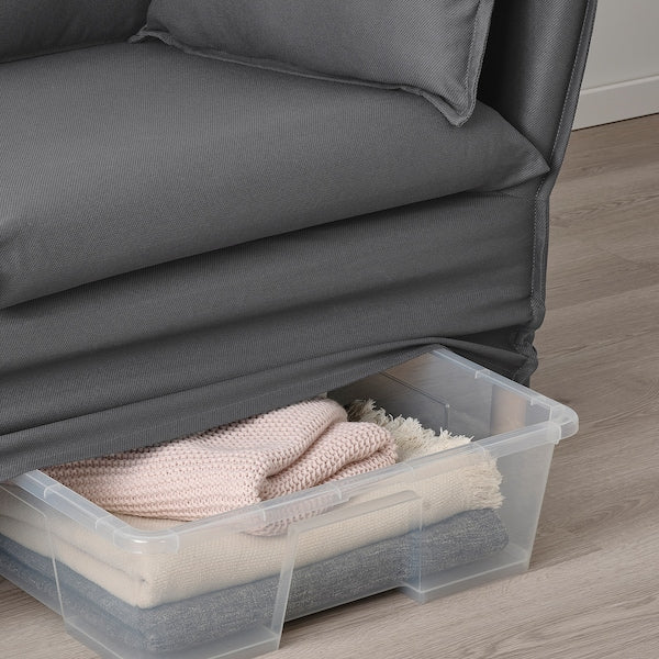 IKEA BACKSÄLEN Loveseat, Hallarp gray