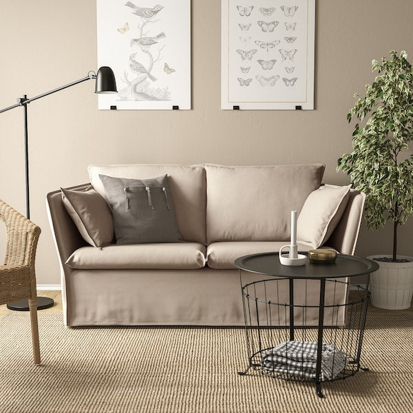 IKEA BACKSÄLEN Loveseat, Katorp natural