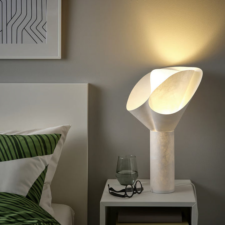 IKEA BÄCKNATE Table lamp, white, 20 "