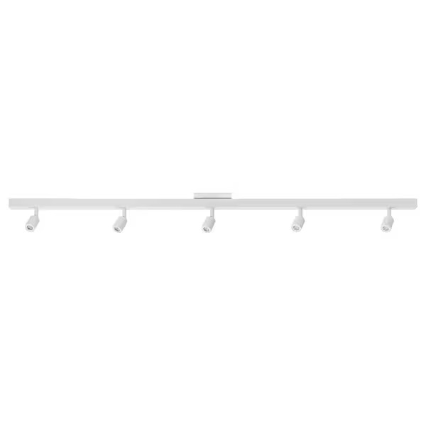 IKEA BÄVE LED ceiling track, 5 spots, white