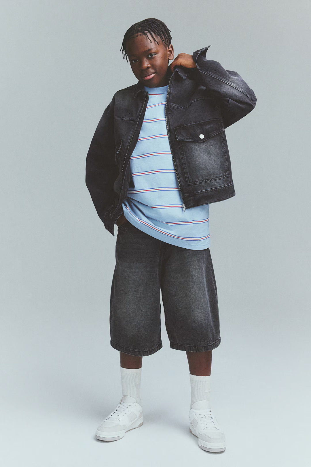 H&M Baggy Denim Shorts