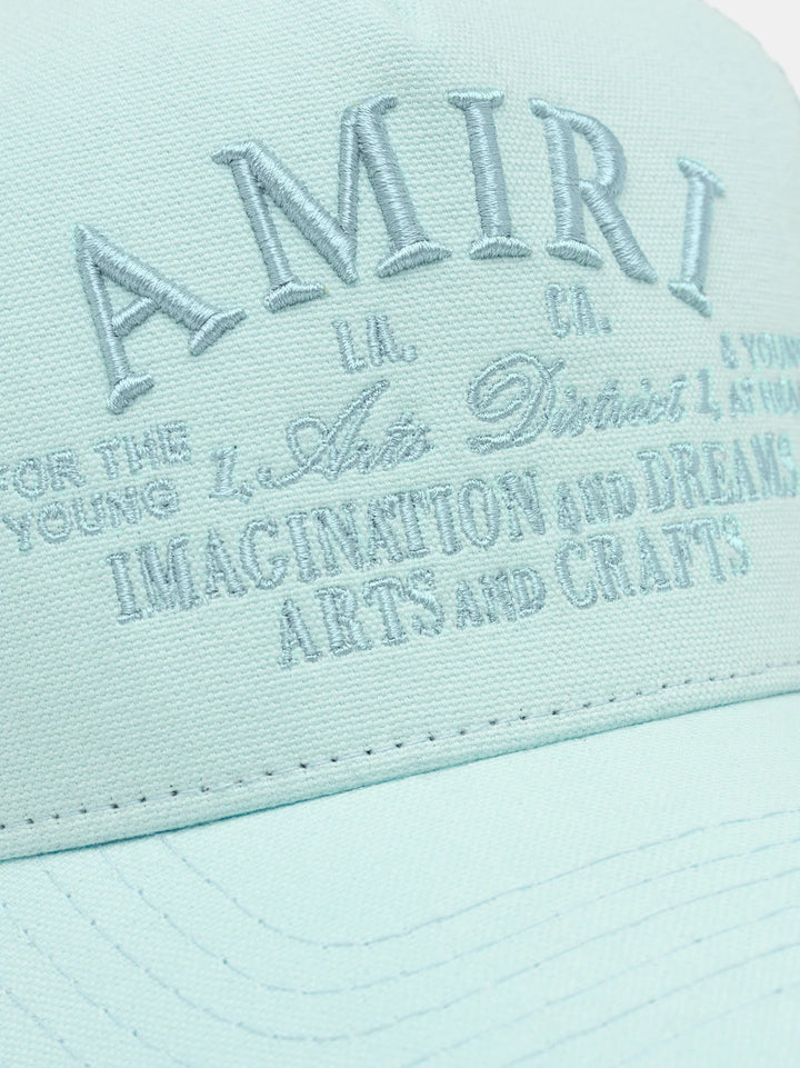 AMIRI ARTS DISTRICT TRUCKER HAT