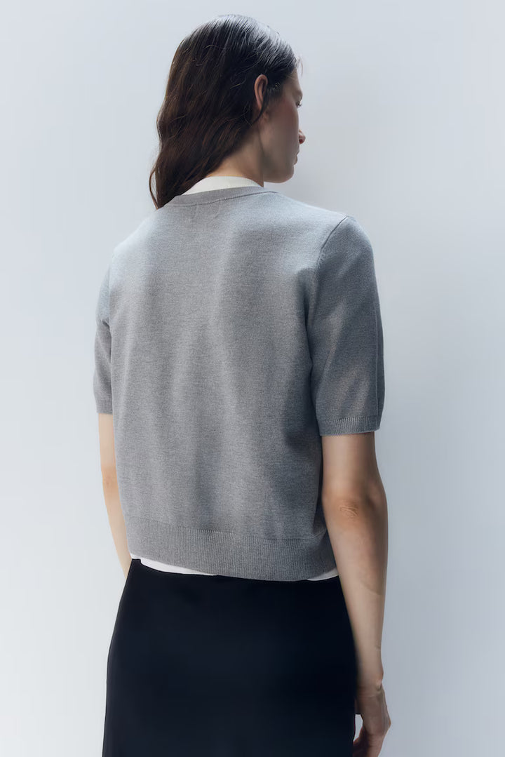 H&M Short-Sleeved Cardigan