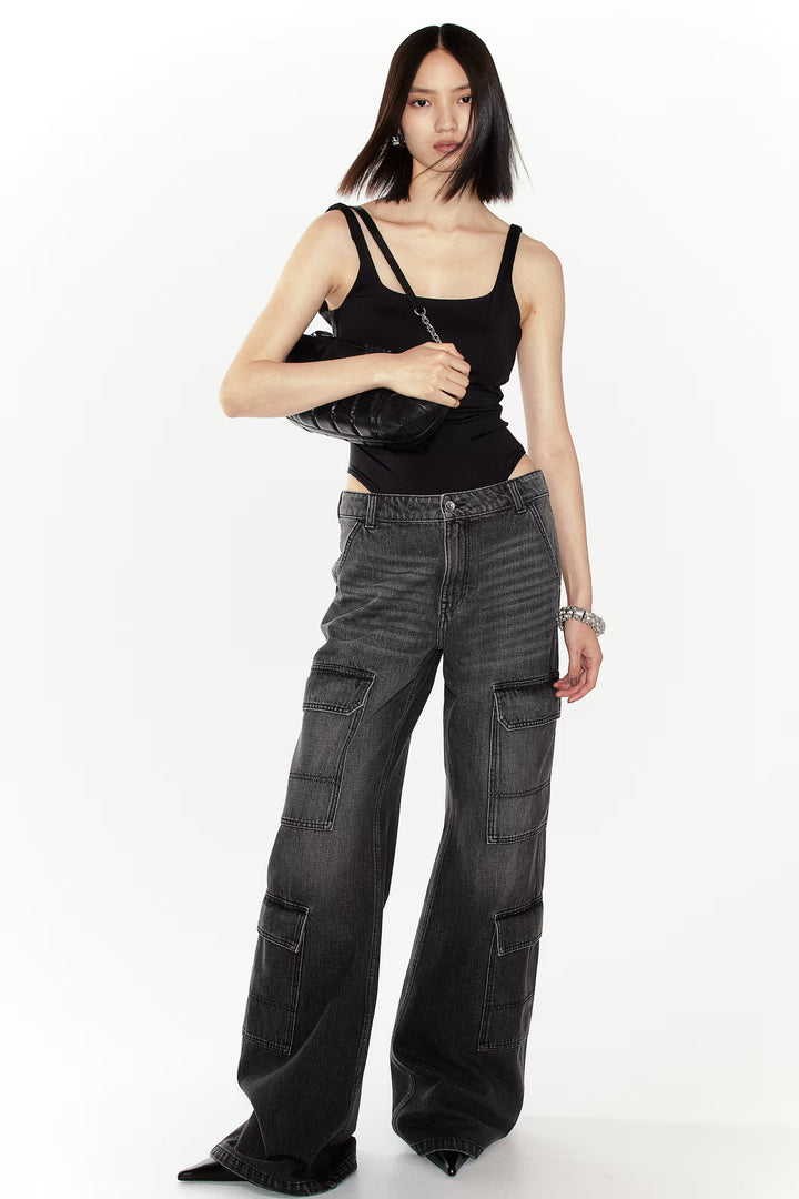 H&M Denim Cargo Pants