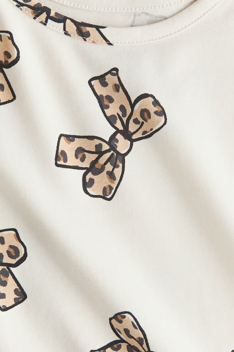 H&M Printed Jersey Top
