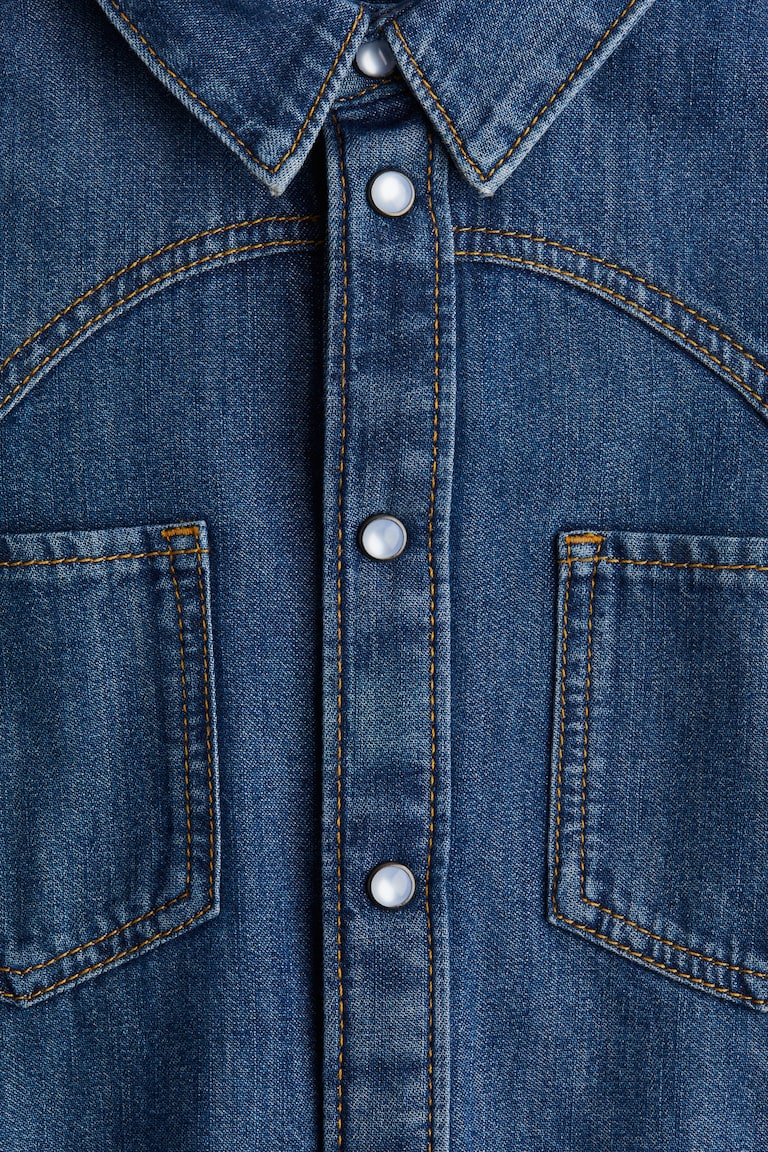 H&M Cotton Denim Shirt