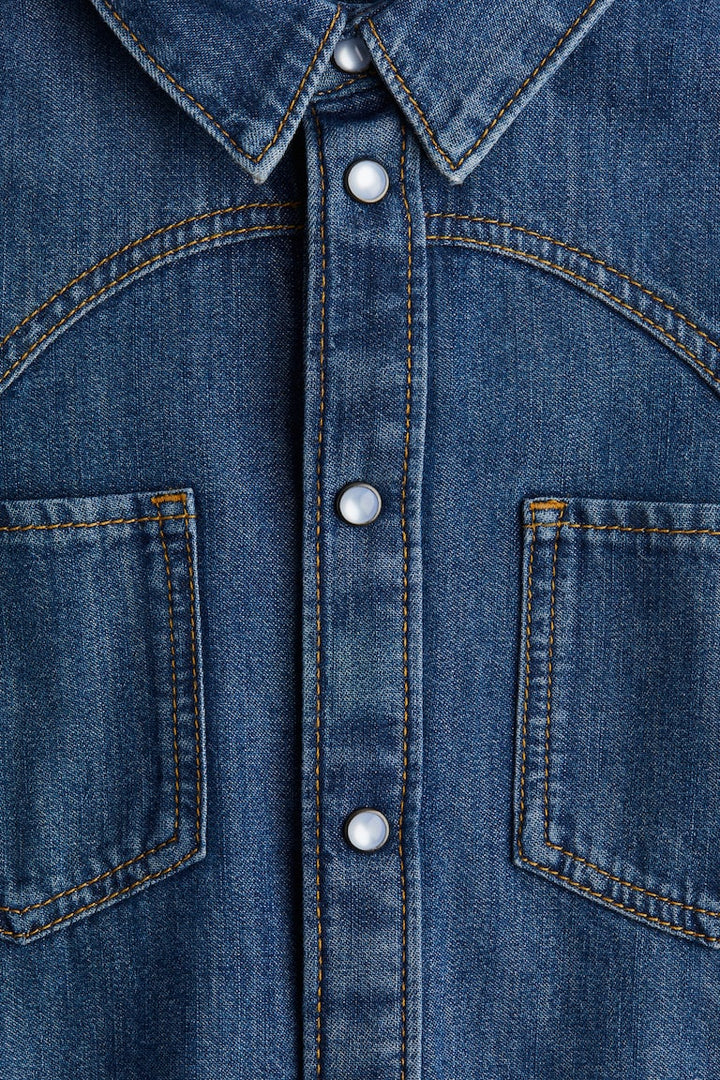 H&M Cotton Denim Shirt
