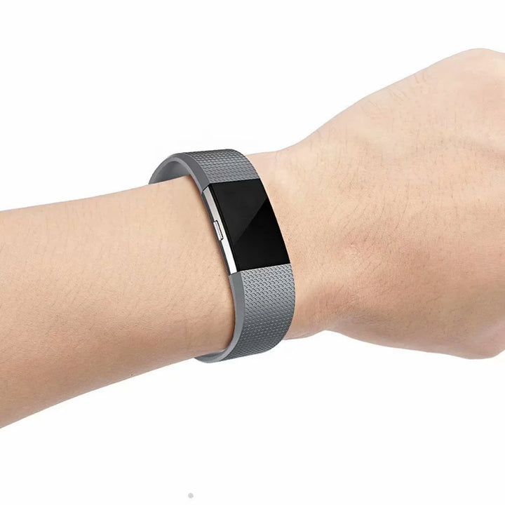 POY Fitbit Charge 2 Bands Adjustable Replacement Small Wristbands Band for Fitbit Charge 2 (Small, Gray)