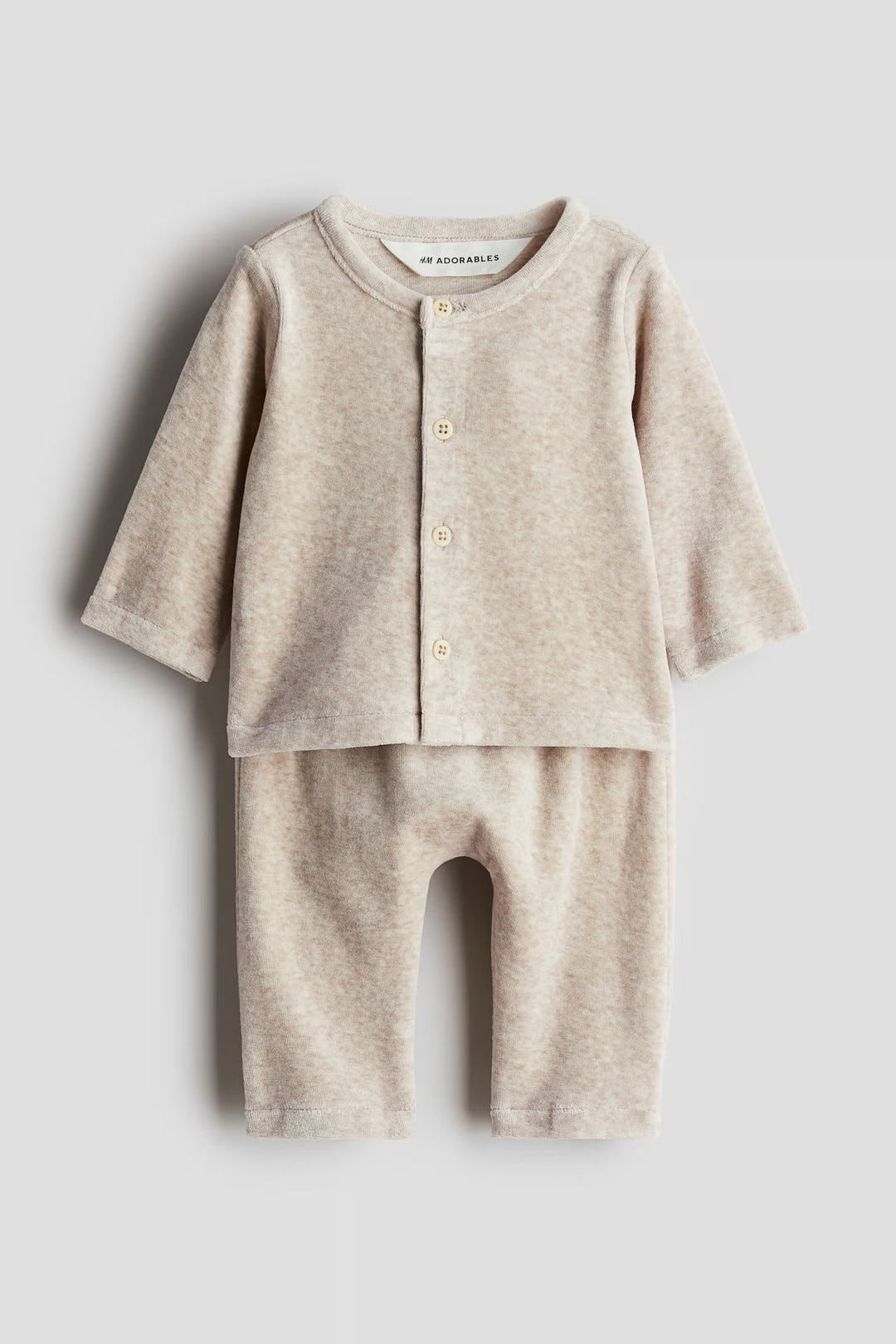 H&M 2-piece Velour Set