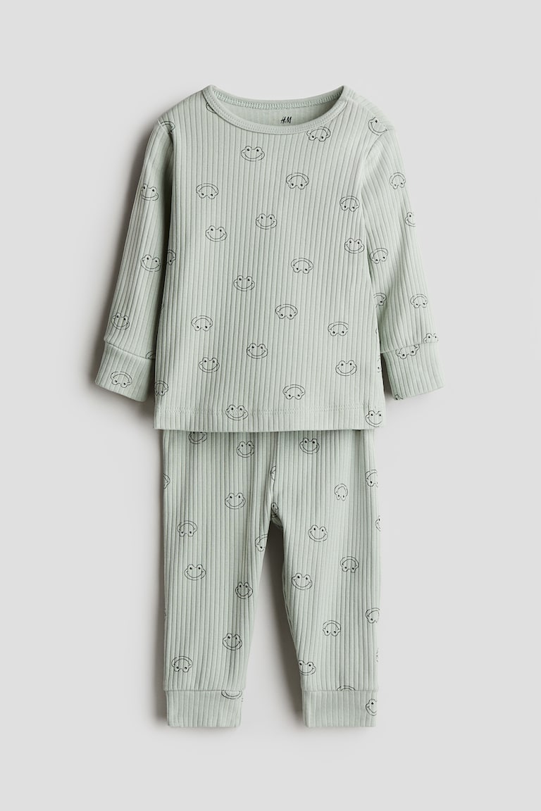 H&M Ribbed Cotton Set