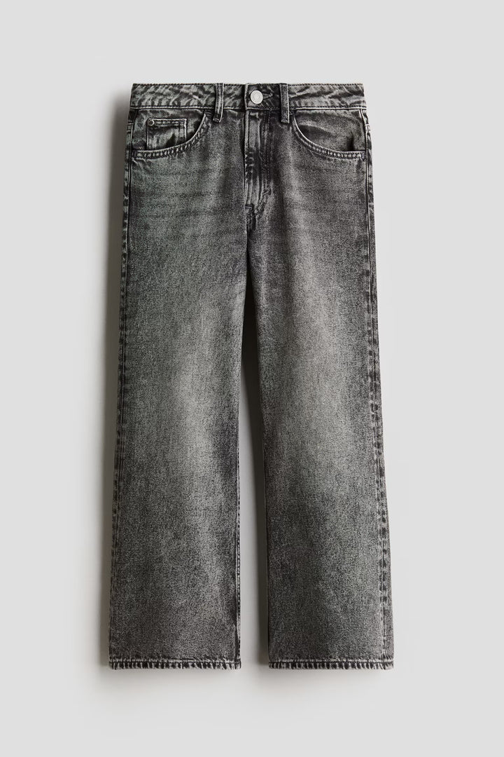 H&M Loose Fit Bootcut Leg Jeans