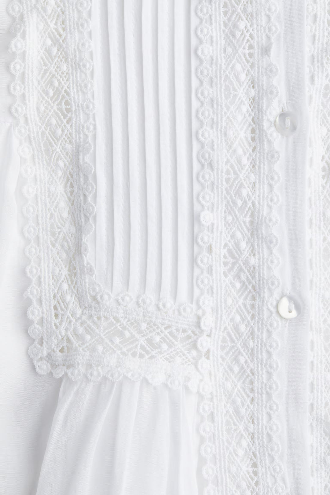 H&M Blouse with Pintucks