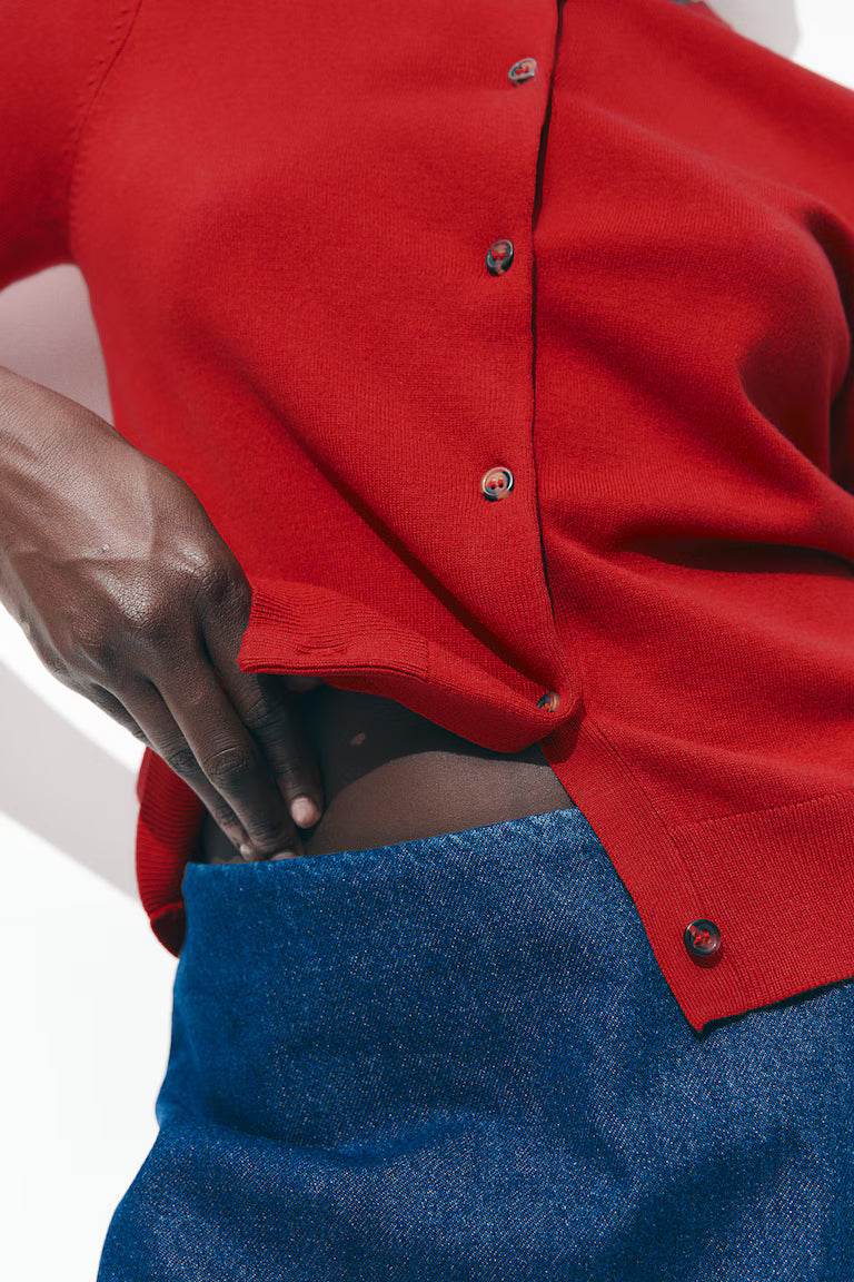 H&M Short-Sleeved Cardigan