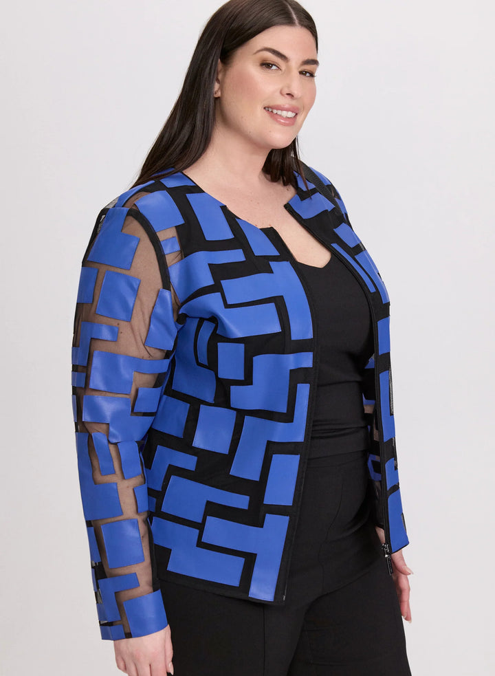 LAURA Joseph Ribkoff - Geometric Print Jacket