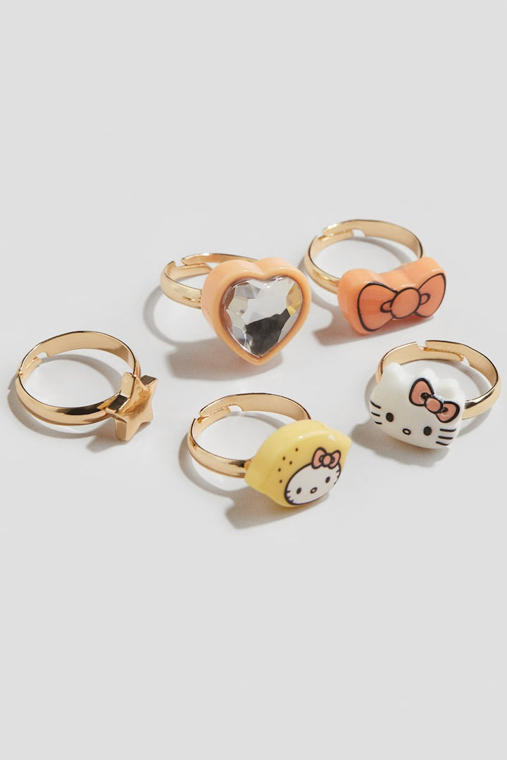 H&M 5-Pack Rings