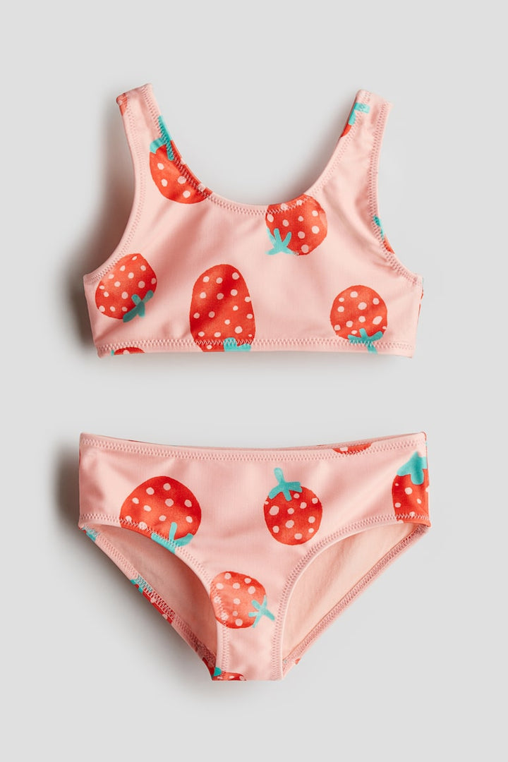 H&M Printed Two-Piece Swimsuit