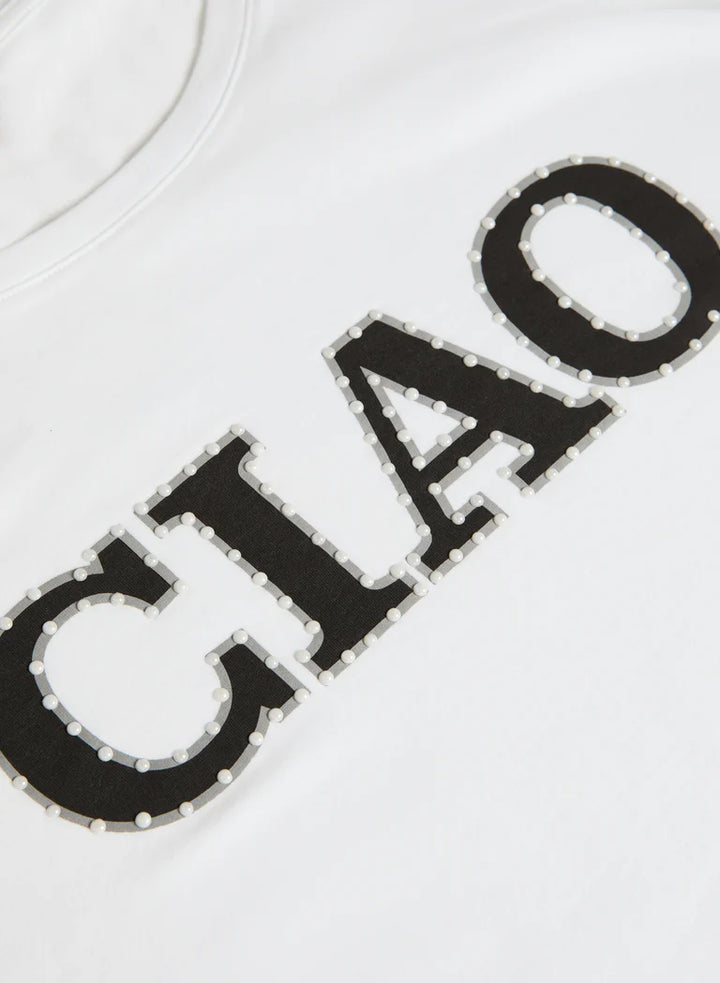 LAURA 'Ciao' Cotton & Modal T-Shirt