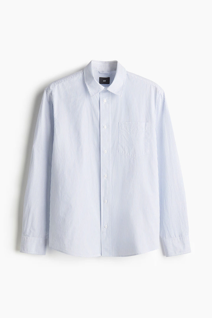 H&M Regular Fit Poplin Shirt