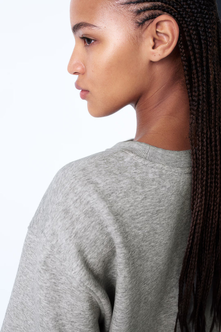 H&M Oversized Motif-Front Sweatshirt