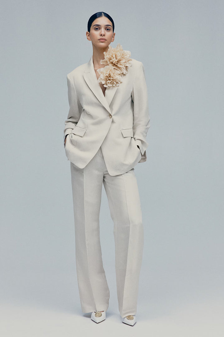 H&M Linen-Blend Blazer