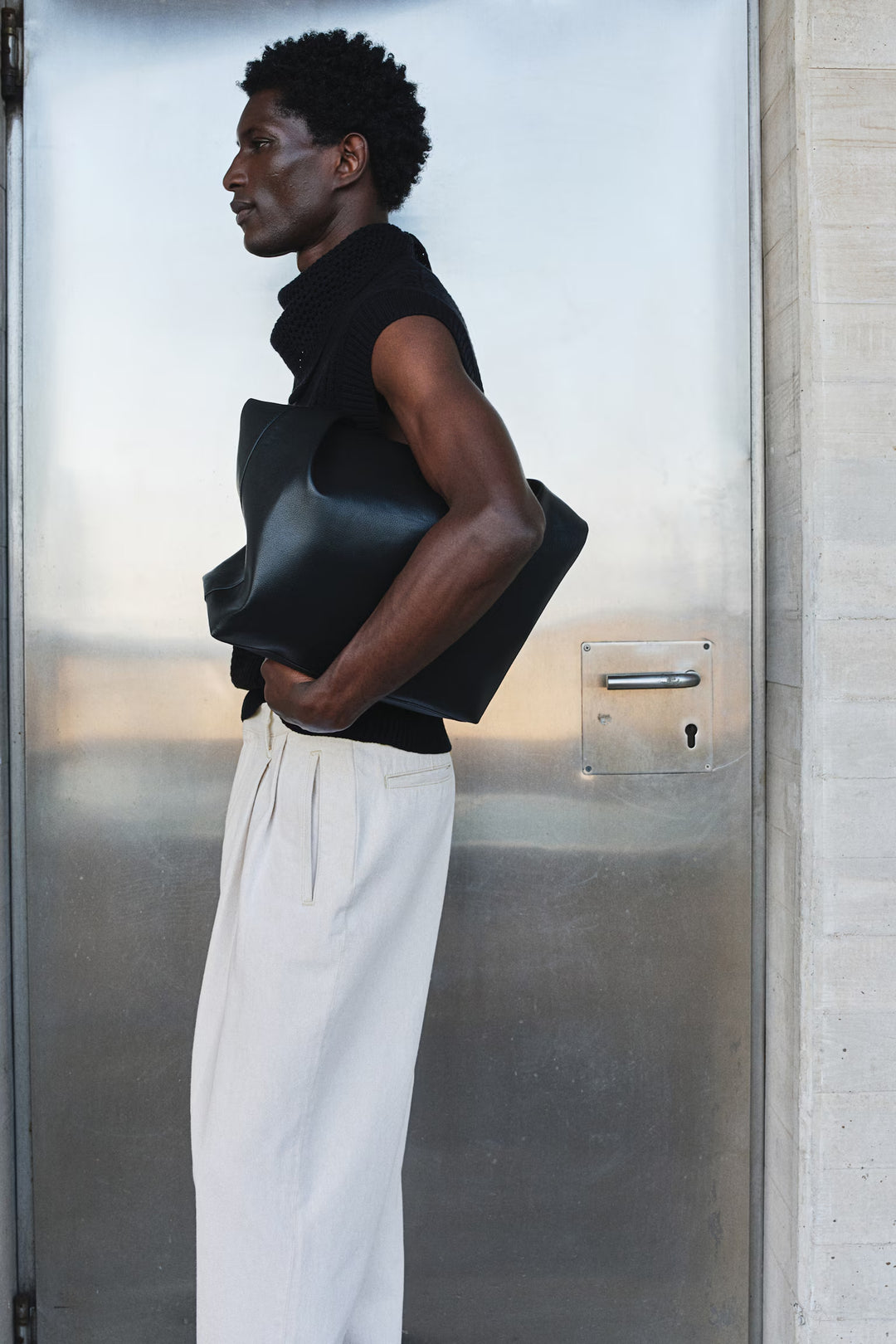 H&M Relaxed-Fit Denim Pants