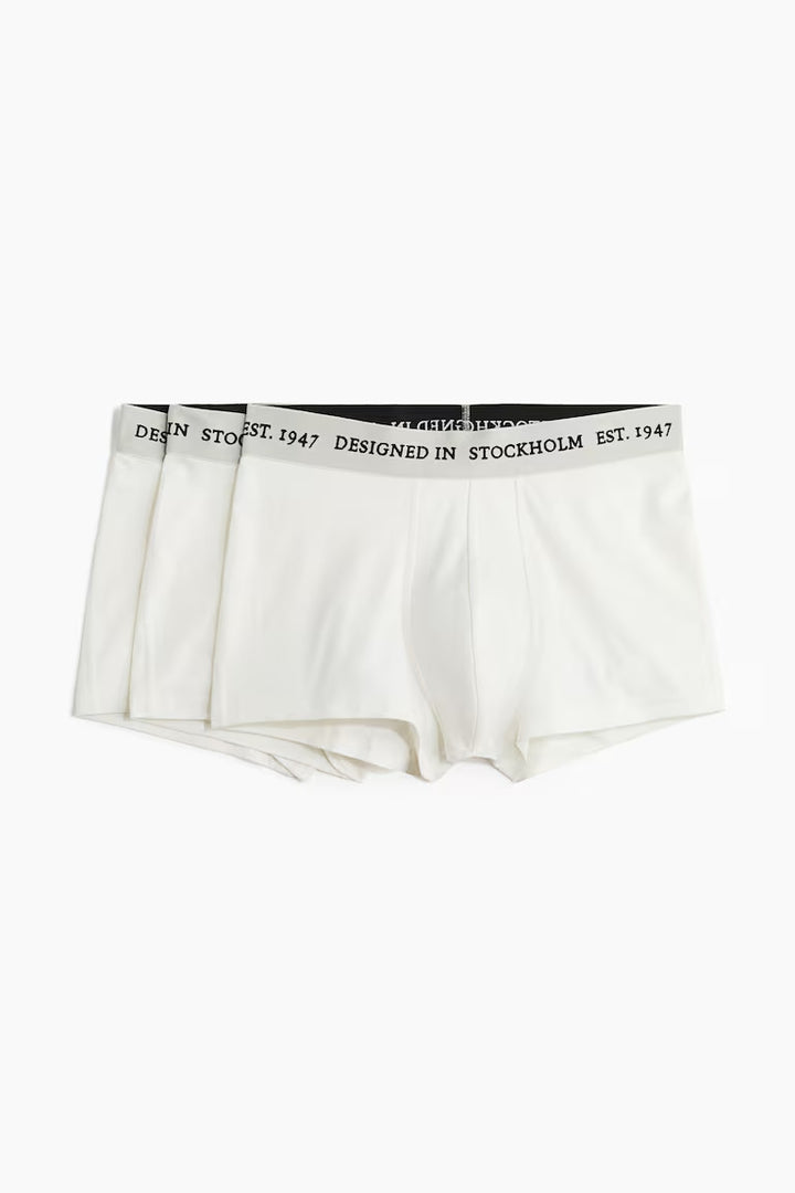 H&M 3-pack Short Boxer Briefs with Lycra®