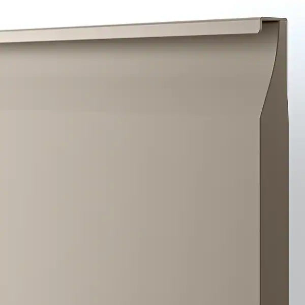 IKEA BESTÅ TV unit with doors, white/Hammarsmed beige, 70 7/8x16 1/2x15 "