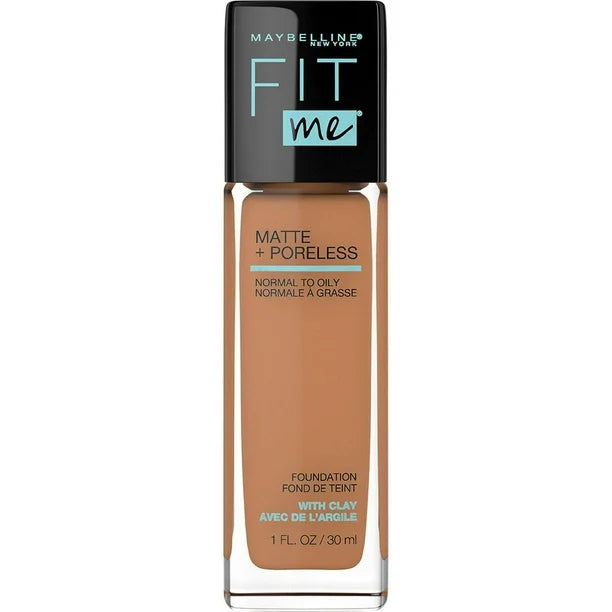 Maybelline New York Fit Me®, Matte + Poreless Liquid Foundation, Fit Me Matte + Poreless Foundation