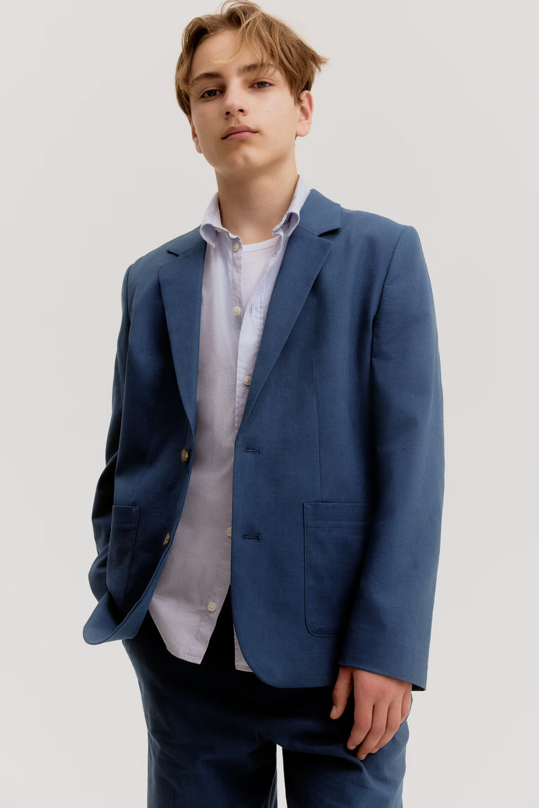 H&M Linen-Blend Suit