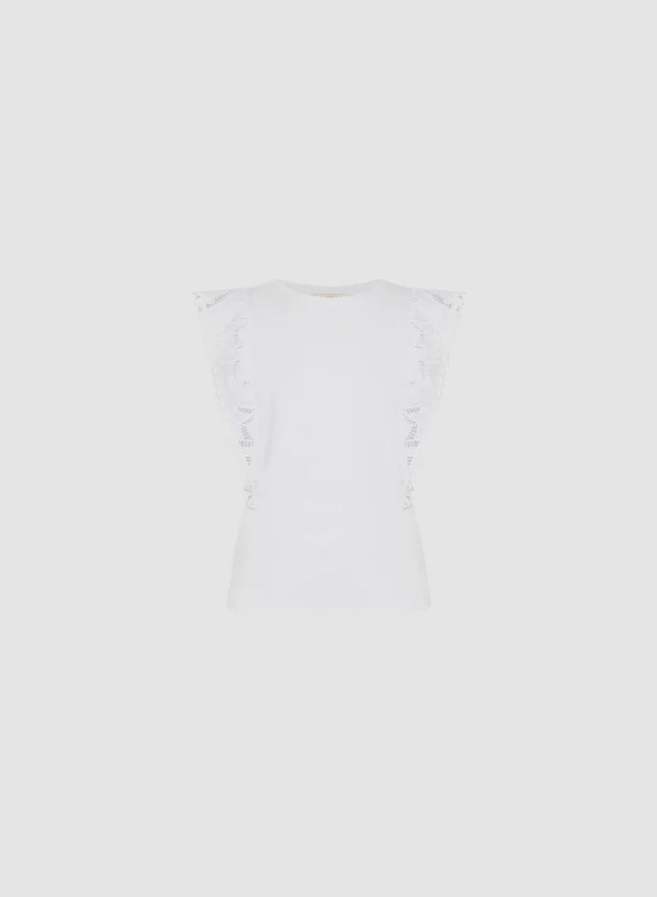 LAURA Crochet Cap Sleeve Top