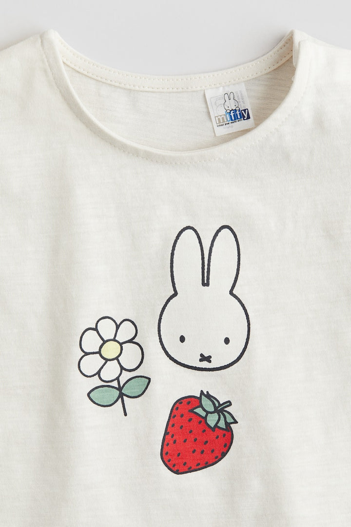 H&M Printed Cotton Top