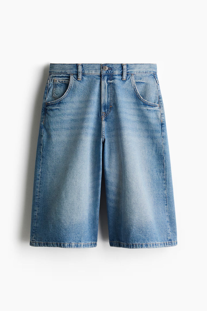 H&M Super-Baggy Denim Shorts