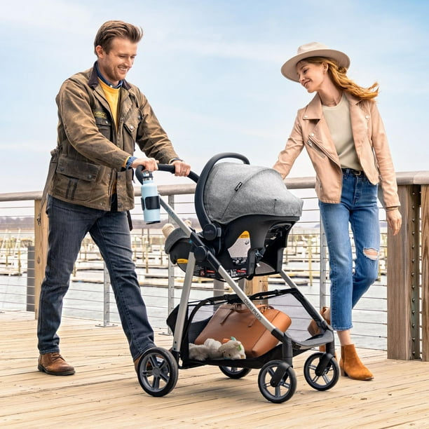 Evenflo Omni Plus Travel System with Litemax Infant Car Seat (0-5 Years), Evenflo Omni Travel System