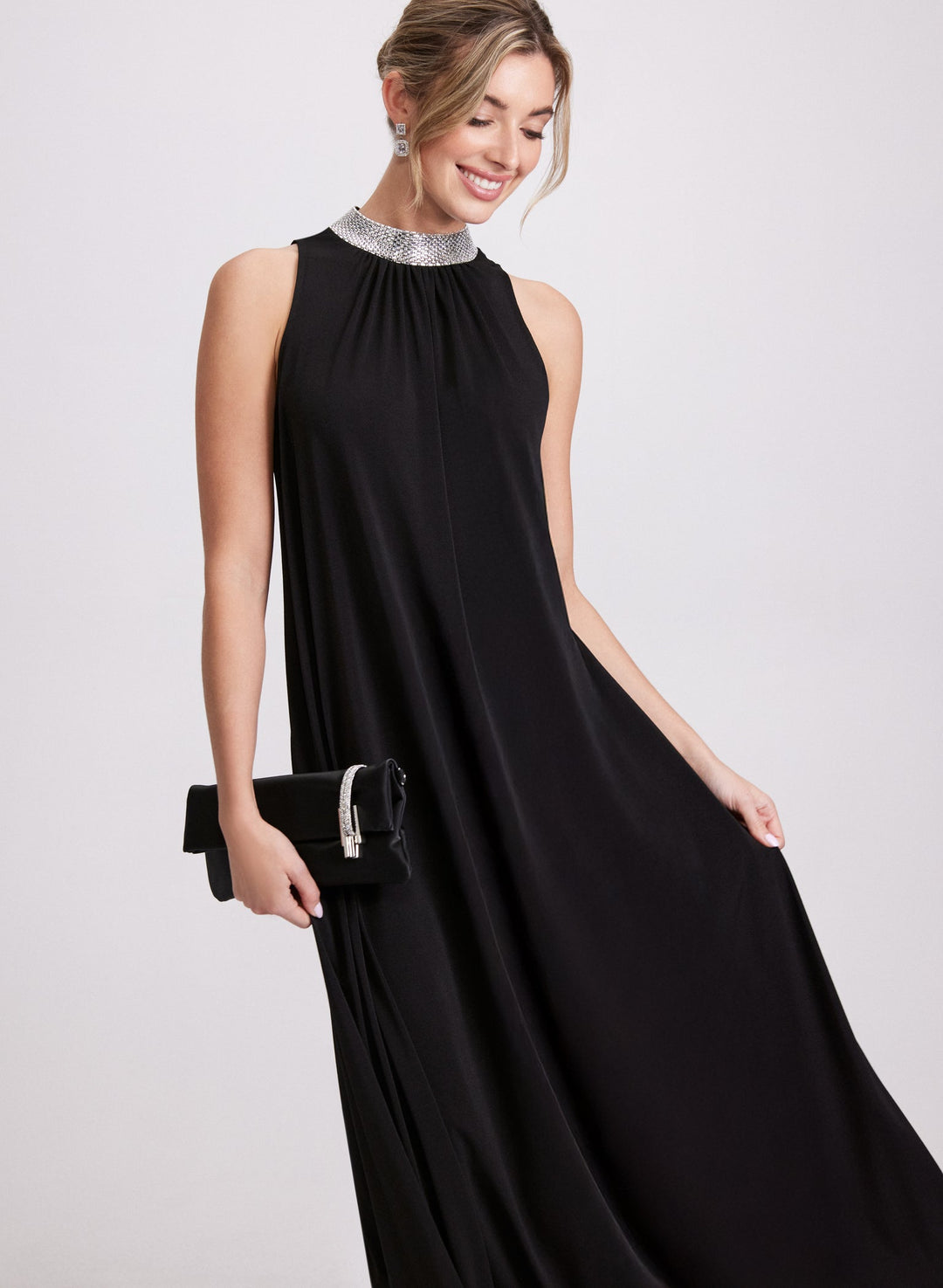 LAURA Jersey Maxi Dress