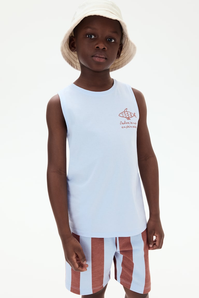 H&M 2-Piece Tank Top and Shorts Set