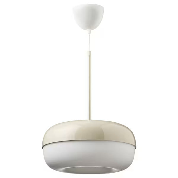 IKEA BLÅSVERK Pendant lamp, beige, 15 "