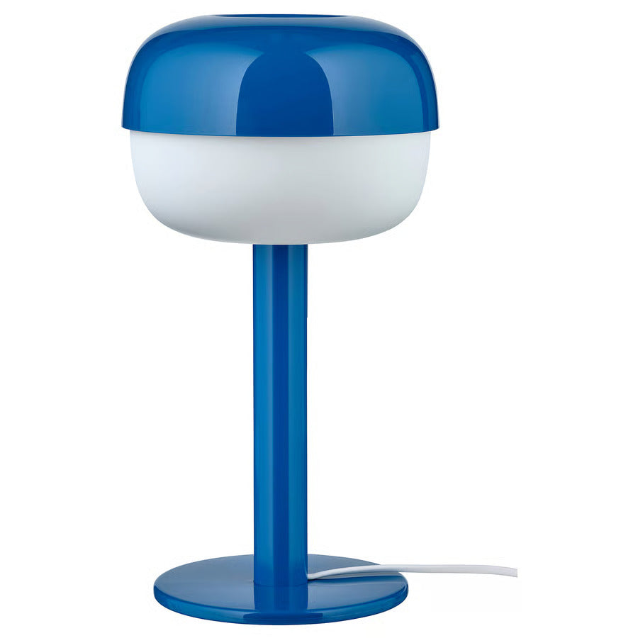 IKEA BLÅSVERK Table lamp, beige, 14 "