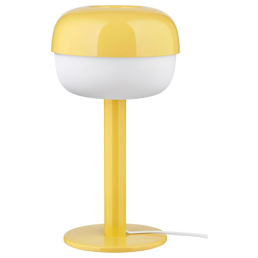 IKEA BLÅSVERK Table lamp, beige, 14 "